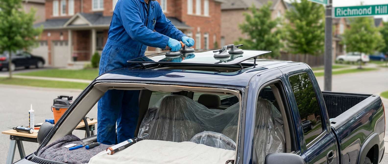 Sunroof Replacement for GMC Sierra 1500 1999-2006 by Alexwindshield