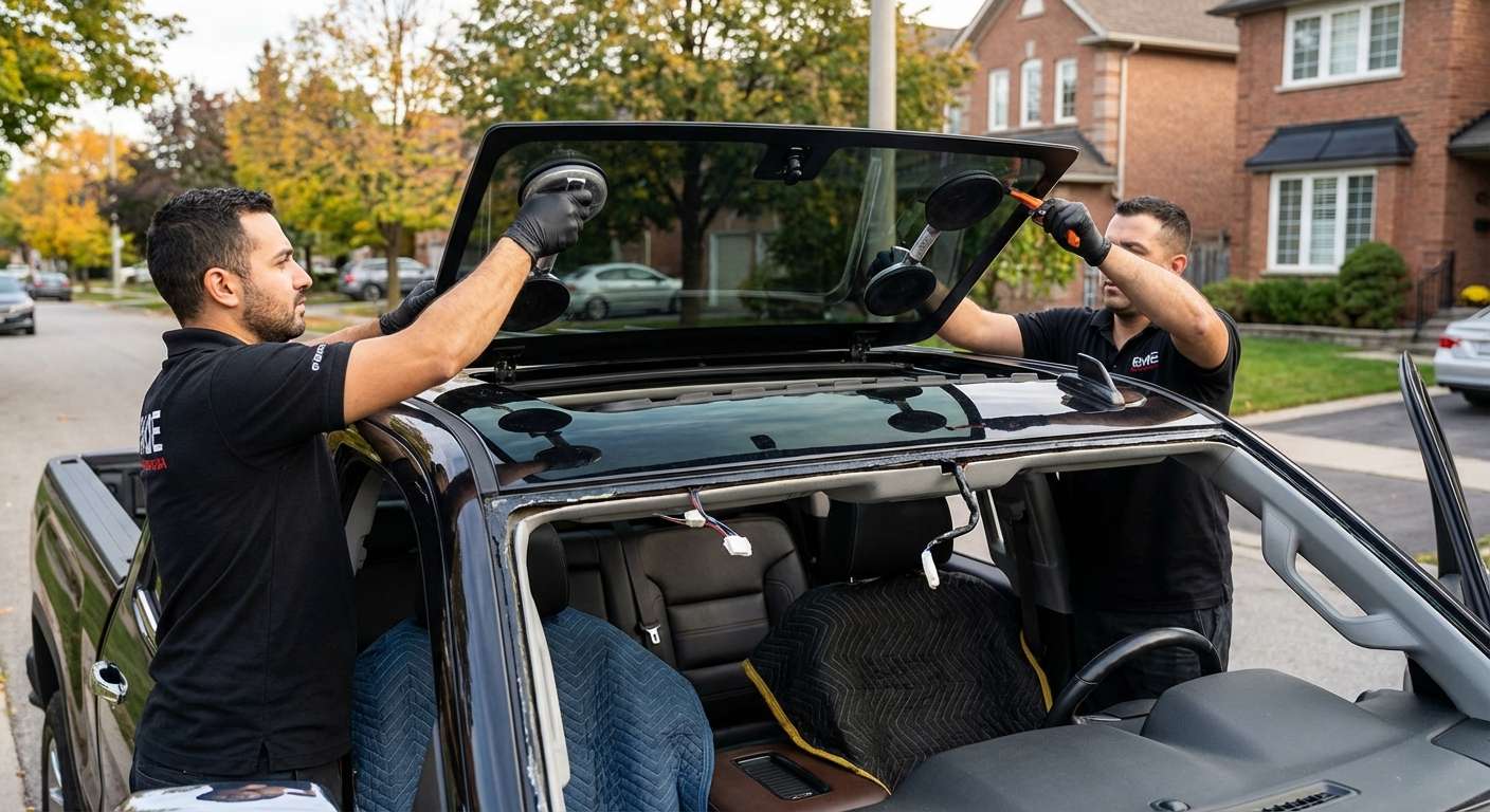 Sunroof Replacement for GMC Sierra 1500 2014-2018 by Alexwindshield