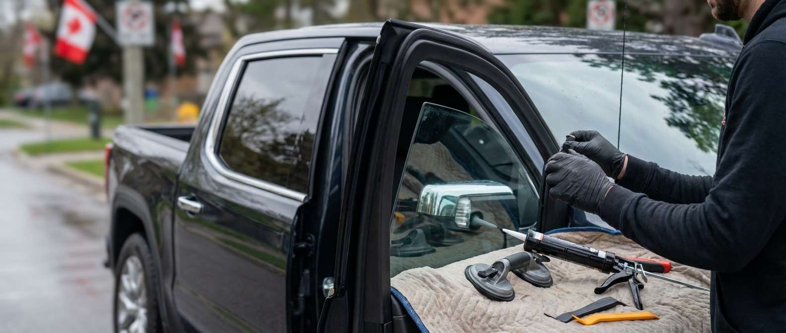 Vent Glass Replacement for GMC Sierra 1500 2025-2027 by Alexwindshield