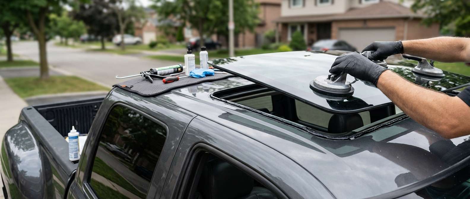 Sunroof Replacement for GMC Sierra HD 2500/3500 2001-2006 by Alexwindshield