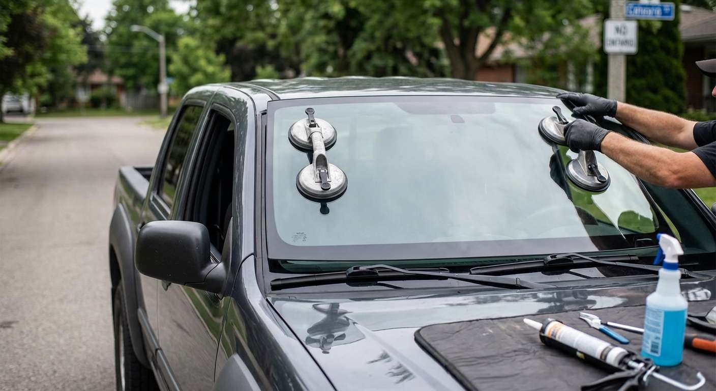 Windshield Replacement for GMC Canyon 2004-2012 by Alexwindshield