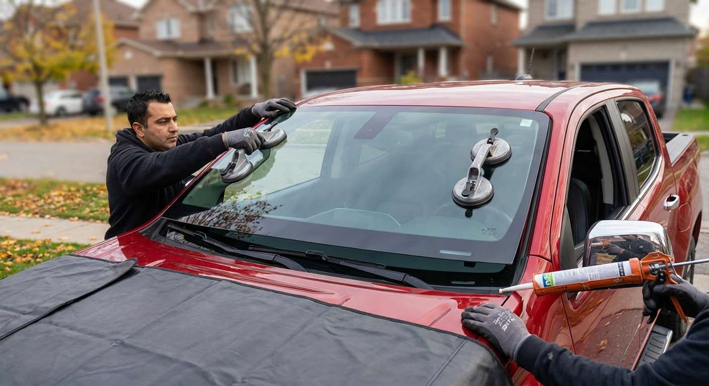 Windshield Replacement for GMC Canyon 2015-2022 by Alexwindshield