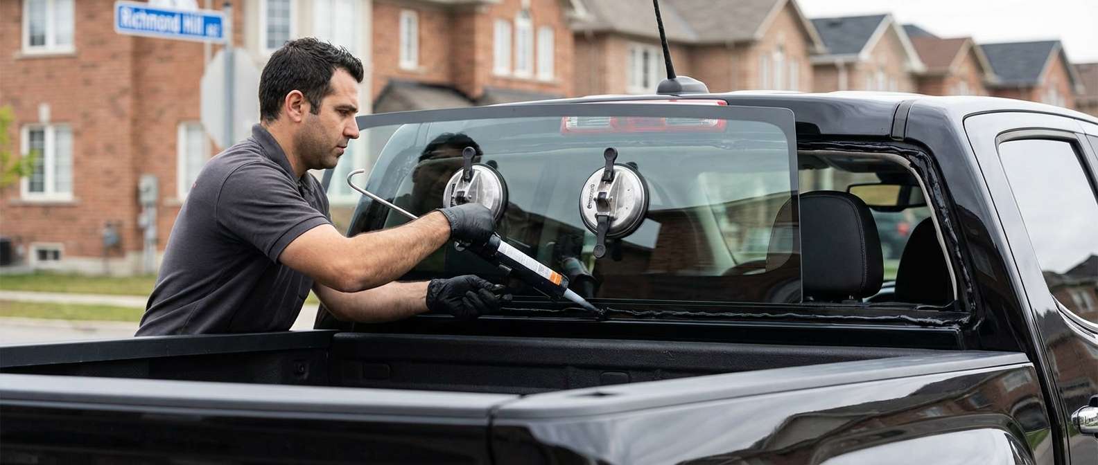 Back Glass Replacement for GMC Canyon 2015-2022 by Alexwindshield