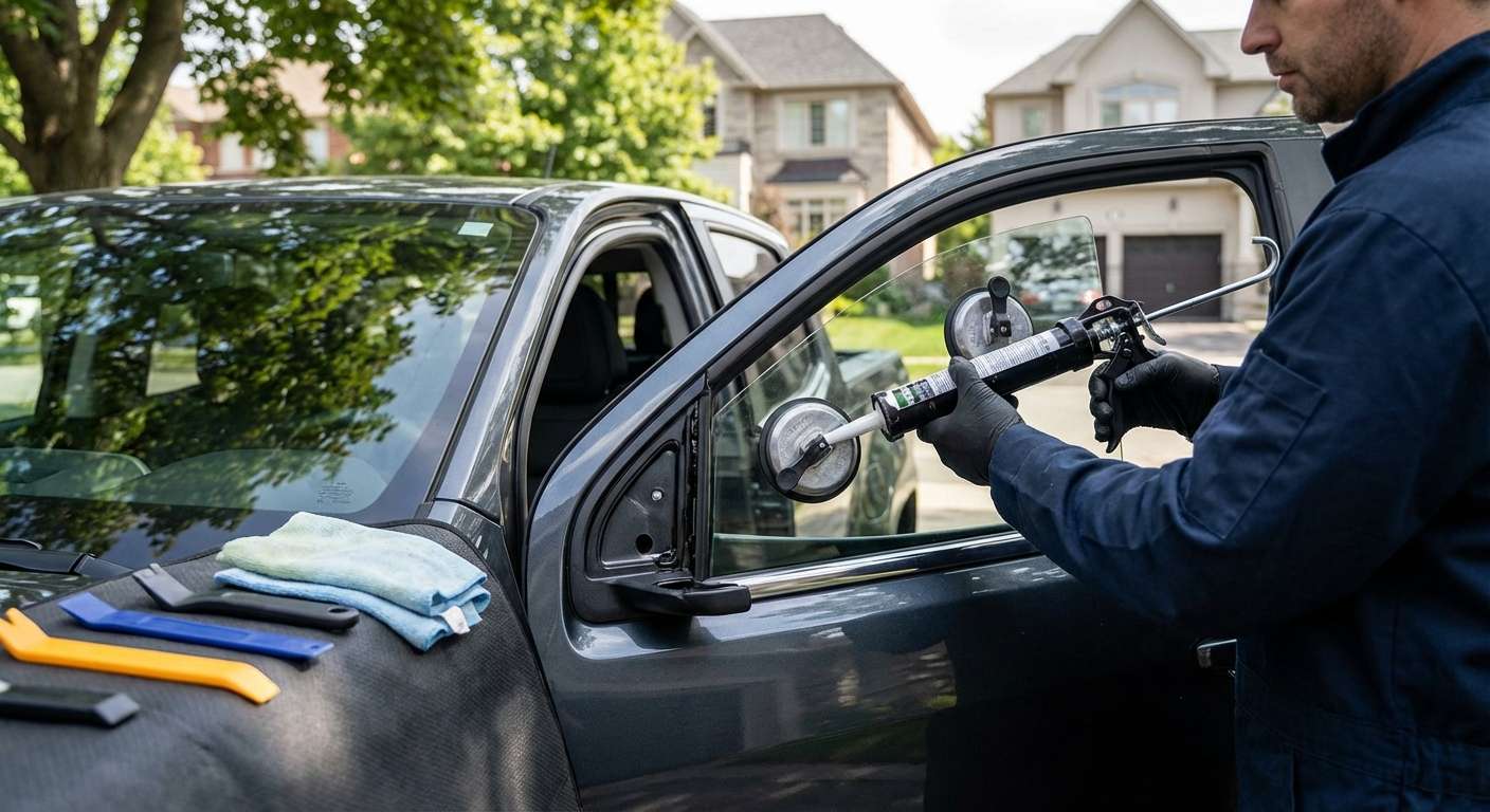 Vent Glass Replacement for GMC Canyon 2015-2022 by Alexwindshield