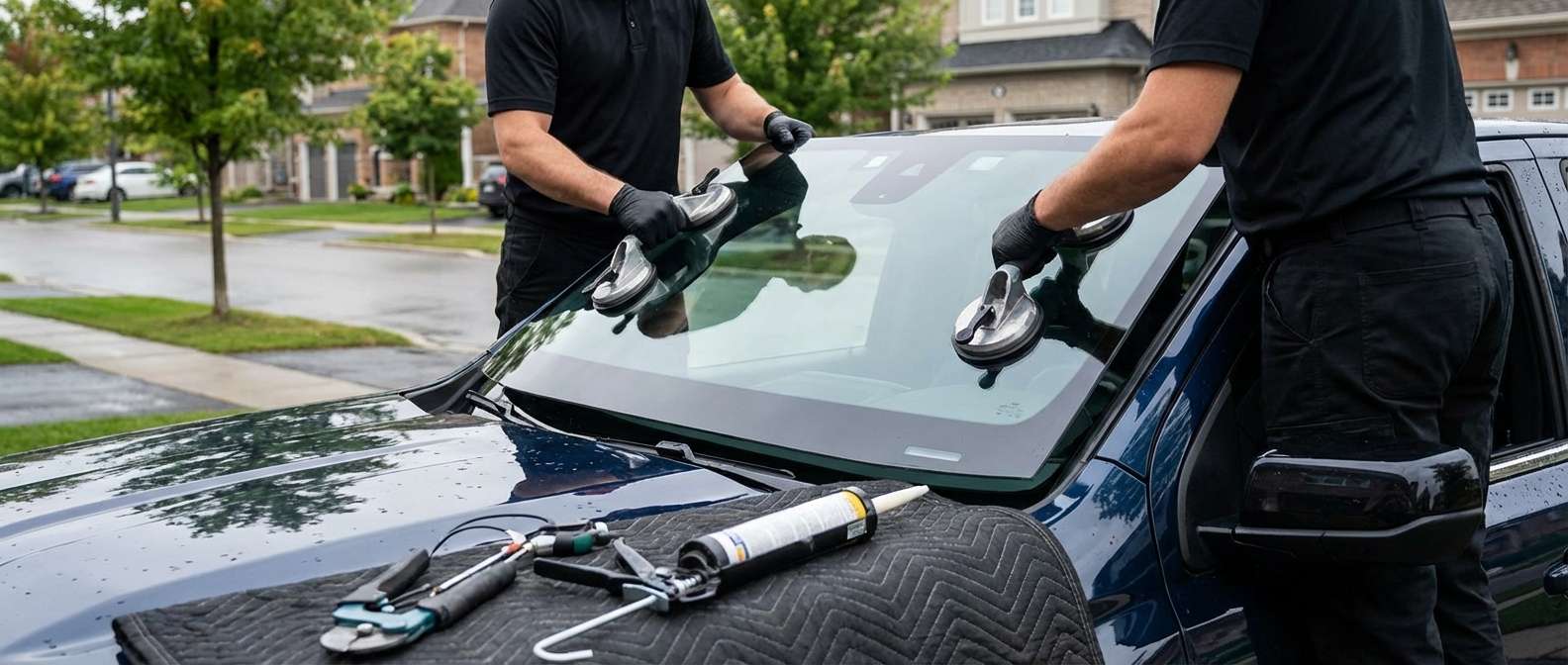 Windshield Replacement for GMC Canyon 2023-2027 by Alexwindshield