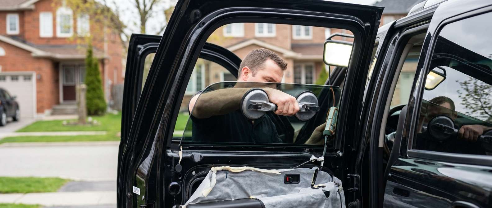 Vent Glass Replacement for GMC Yukon / Yukon XL 2000-2006 by Alexwindshield