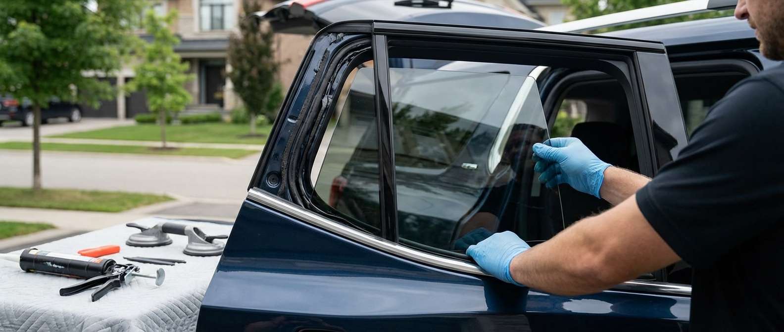 Vent Glass Replacement for GMC Acadia 2024-2027 by Alexwindshield