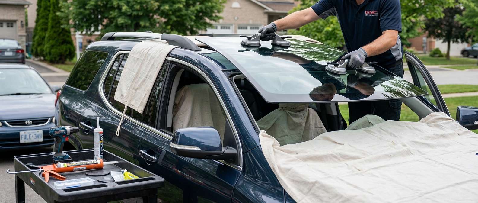 Sunroof Replacement for GMC Acadia 2024-2027 by Alexwindshield