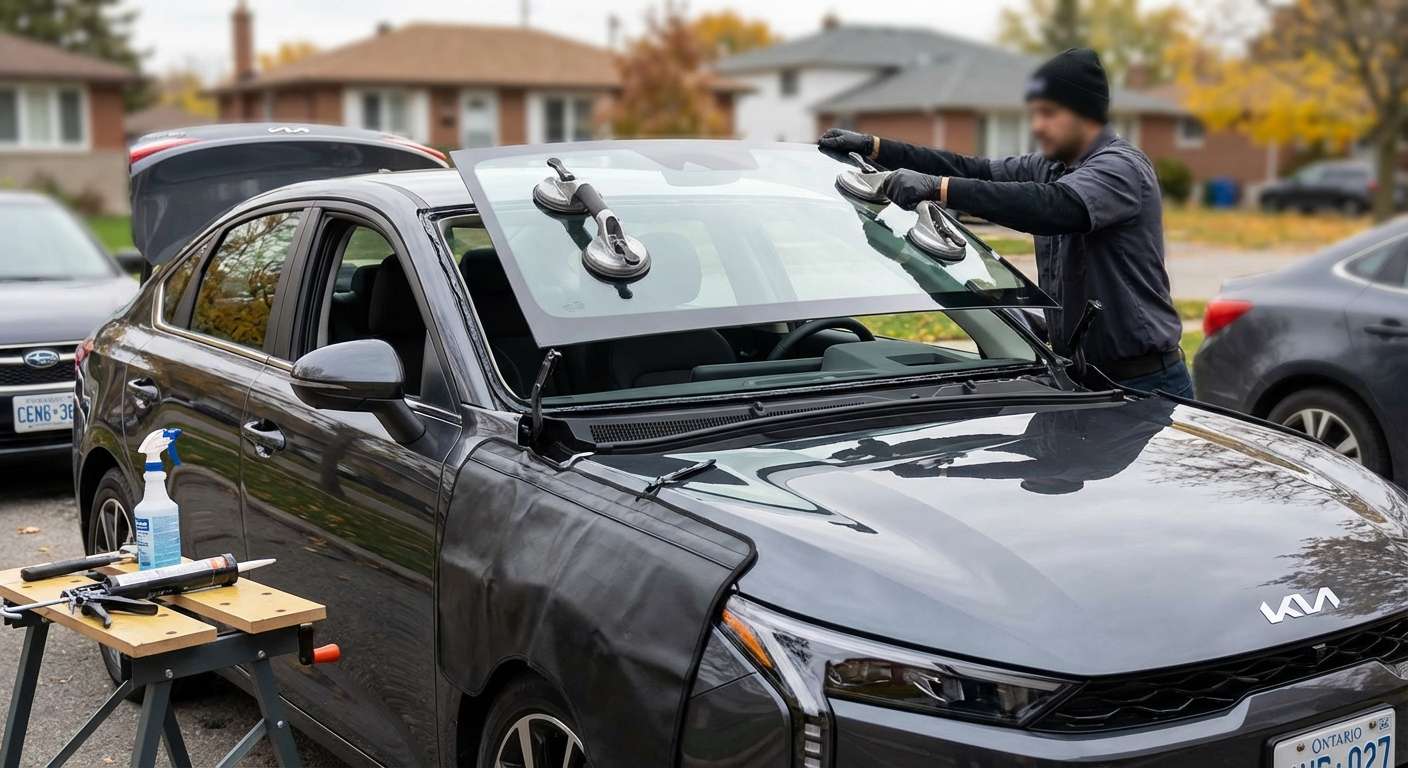Windshield Replacement for Kia K4 2025-2027 by Alexwindshield