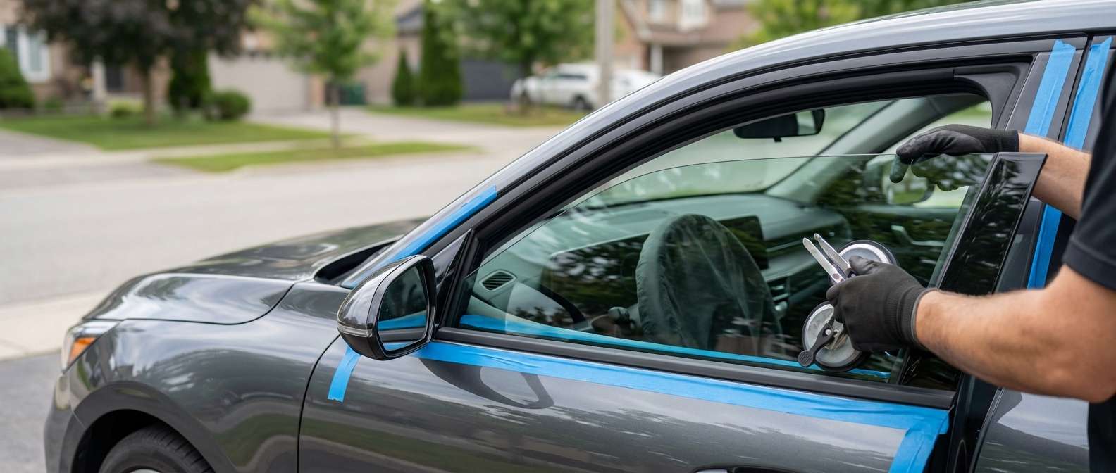 Door Glass Replacement for Kia K4 2025-2027 by Alexwindshield