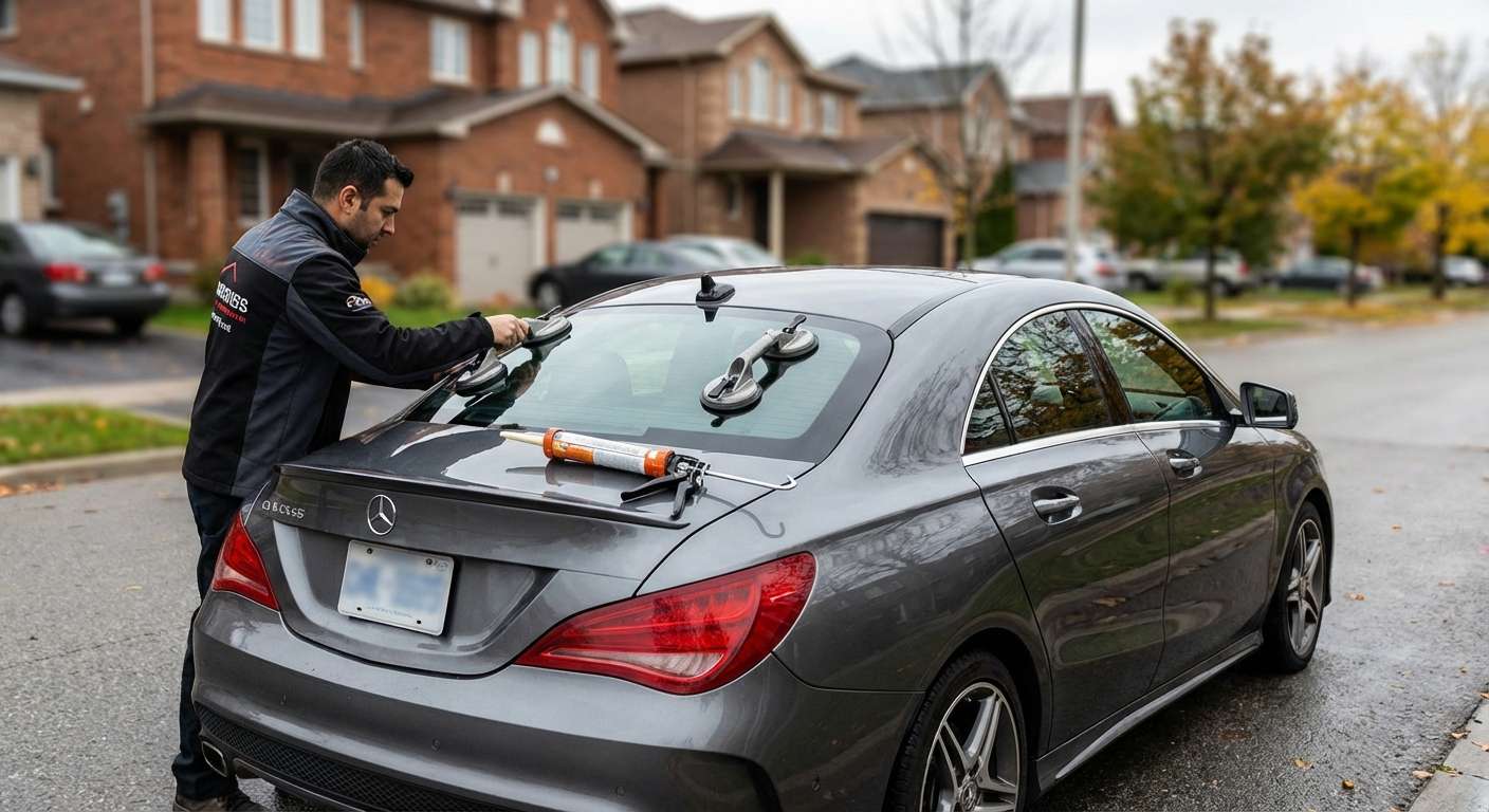 Back Glass Replacement for Mercedes-Benz CLA-Class 2014-2019 by Alexwindshield