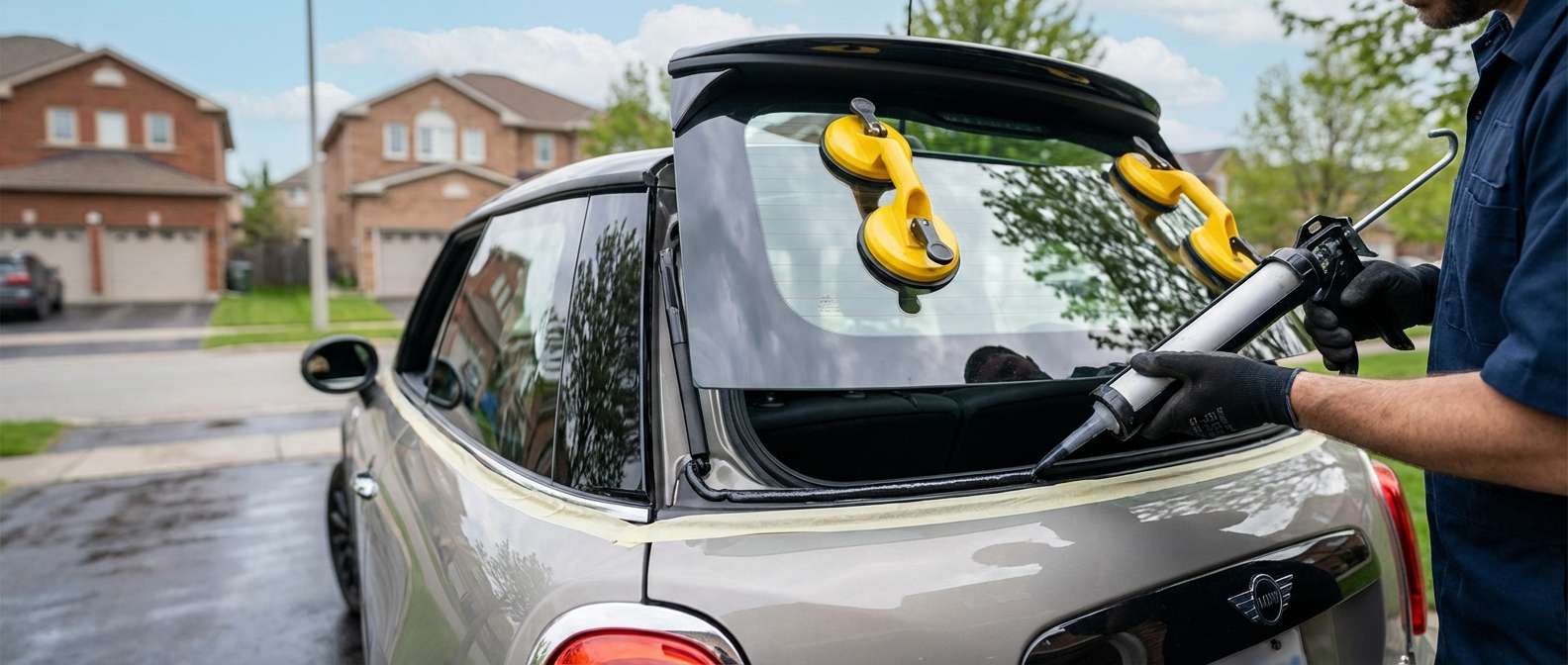 Back Glass Replacement for MINI Cooper / S 2025-2027 (F66/J01) by Alexwindshield