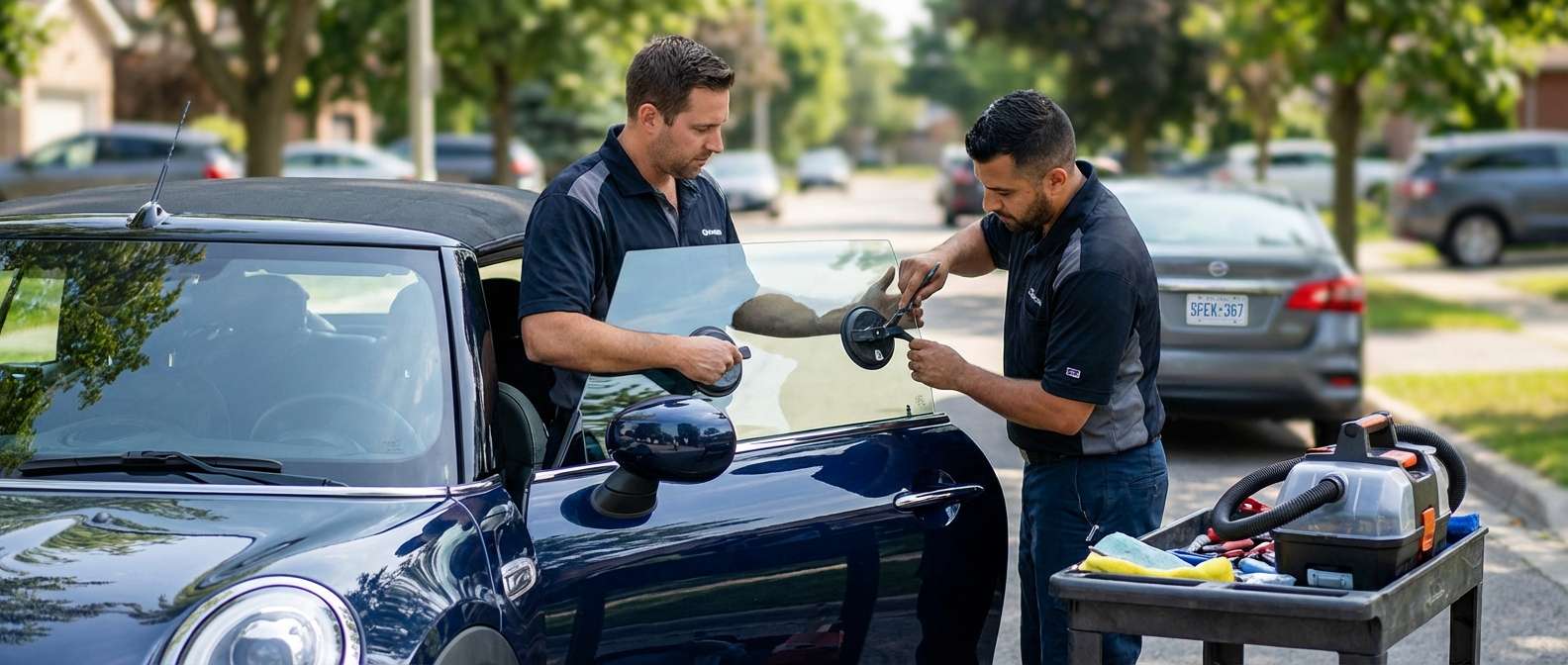 Door Glass Replacement for MINI Convertible 2016-2027 (F57) by Alexwindshield