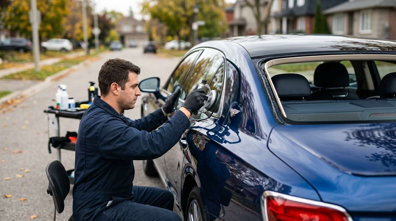Back Glass Replacement for Bentley Flying Spur 2020-2024 by Alexwindshield