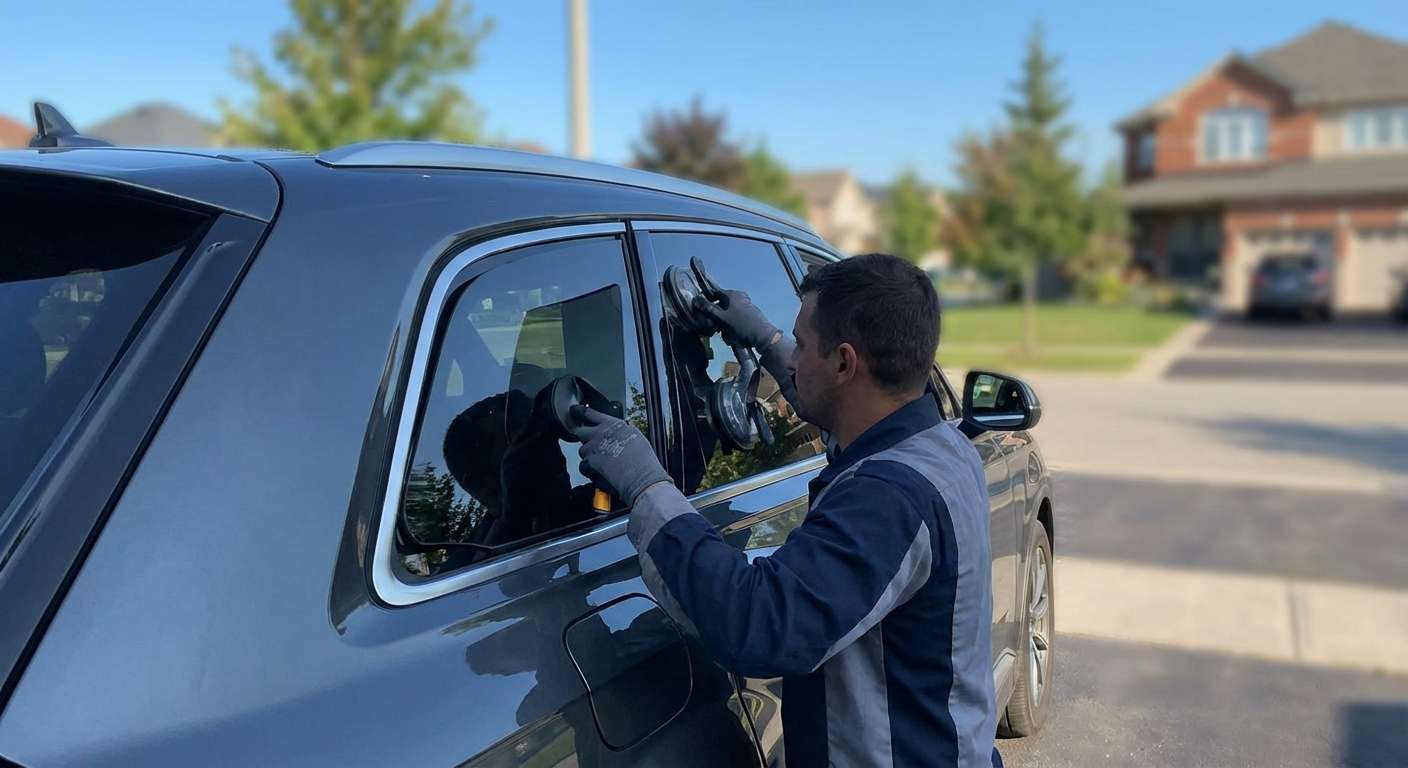 Vent Glass Replacement for Audi Q7 2017-2027 by Alexwindshield
