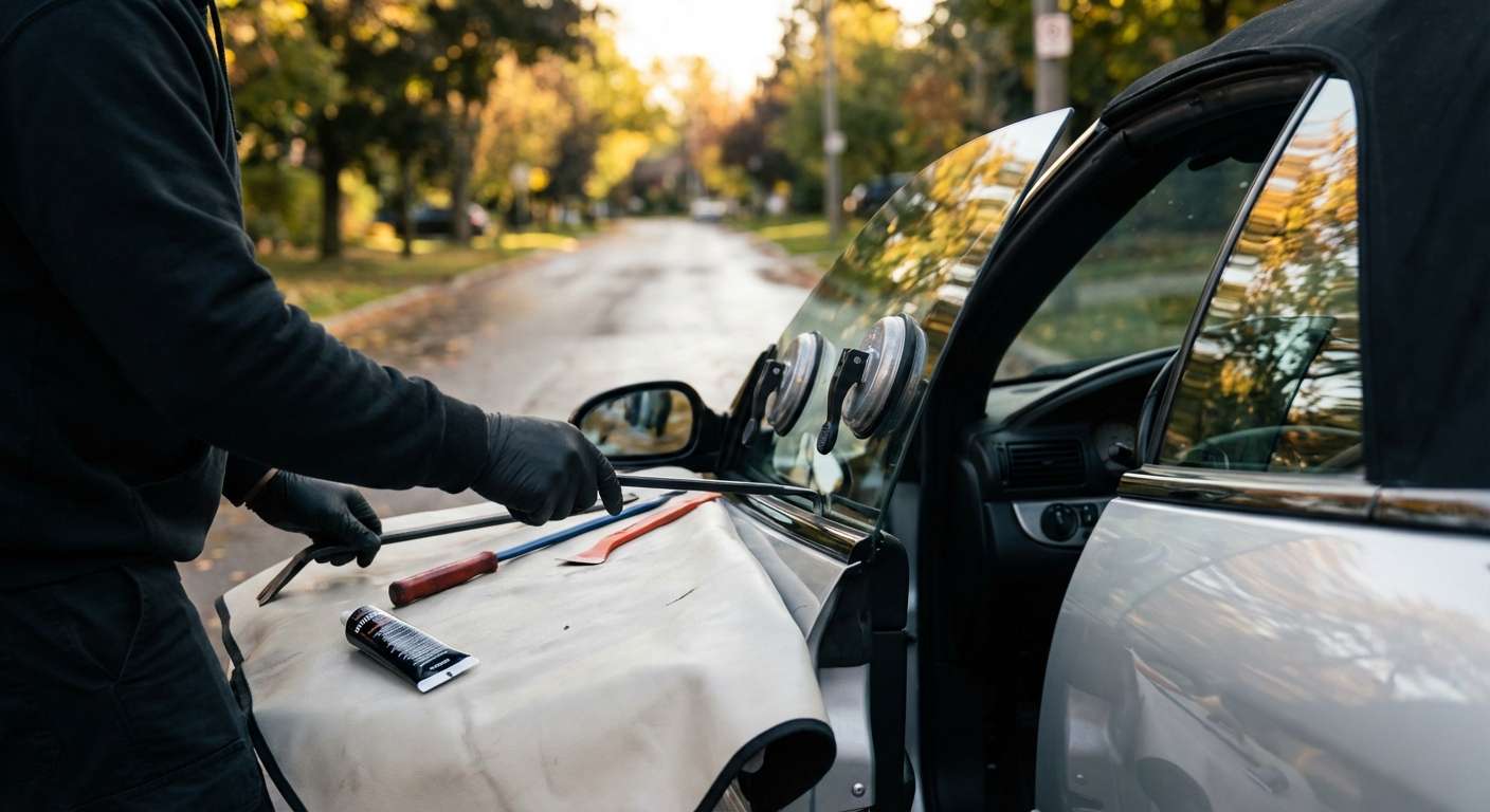 Door Glass Replacement for Chrysler Sebring 2001-2006 by Alexwindshield